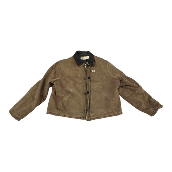 Carhartt Other - Vintage Carhartt Detroit J22CHT Chestnut Brown Men's 2XL Quilted Lined USA Retro